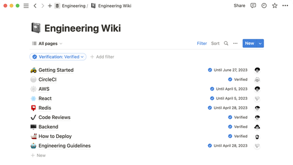 Notion Introduces Organization Verification with Blue Badge for Wiki Pages