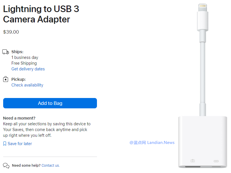 Apple's iOS 16.5 Update Incites User Backlash: Lightning to USB 3 Adapter Compatibility in Question - 第1张